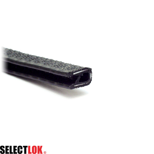 100m of Rubber Edge Protection Profile PVC Grip 1.0-2.0mm