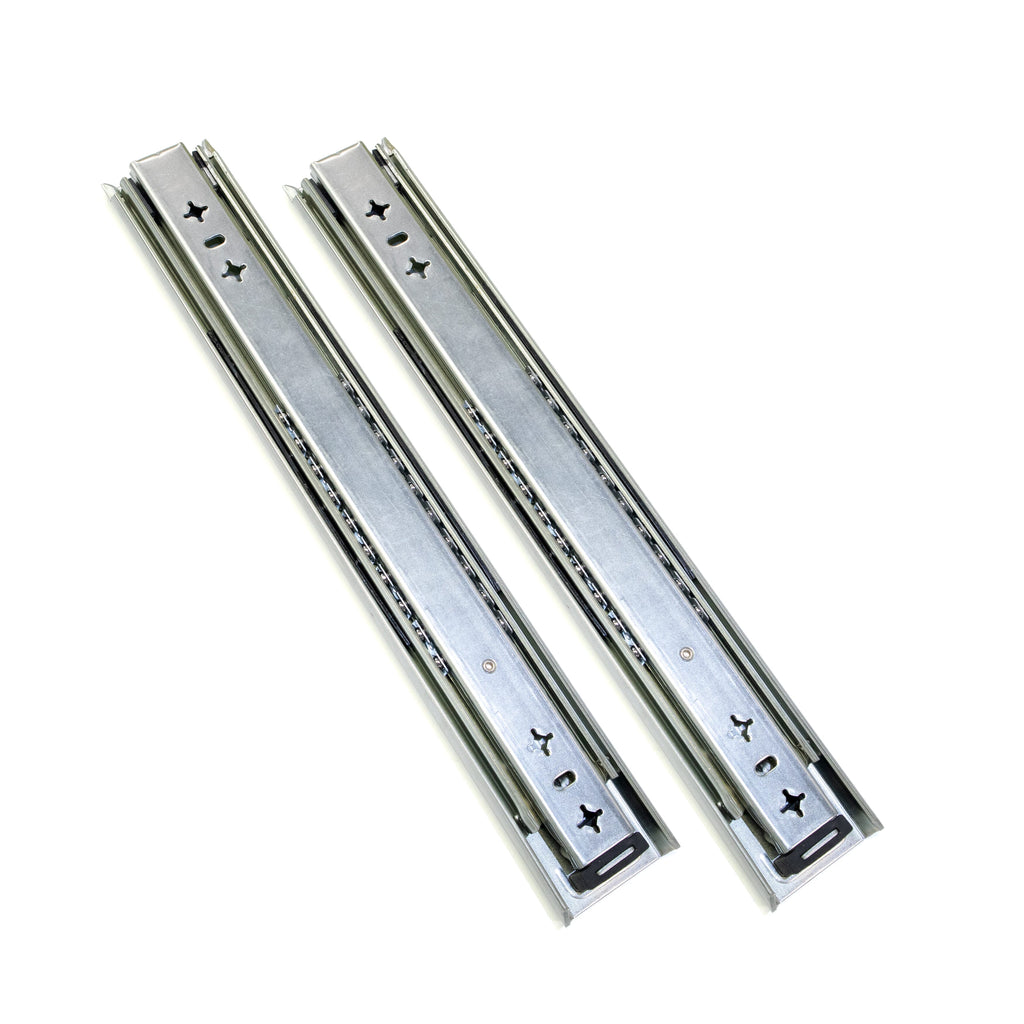 Pair Medium Duty Drawer Slides 125kg 350900mm